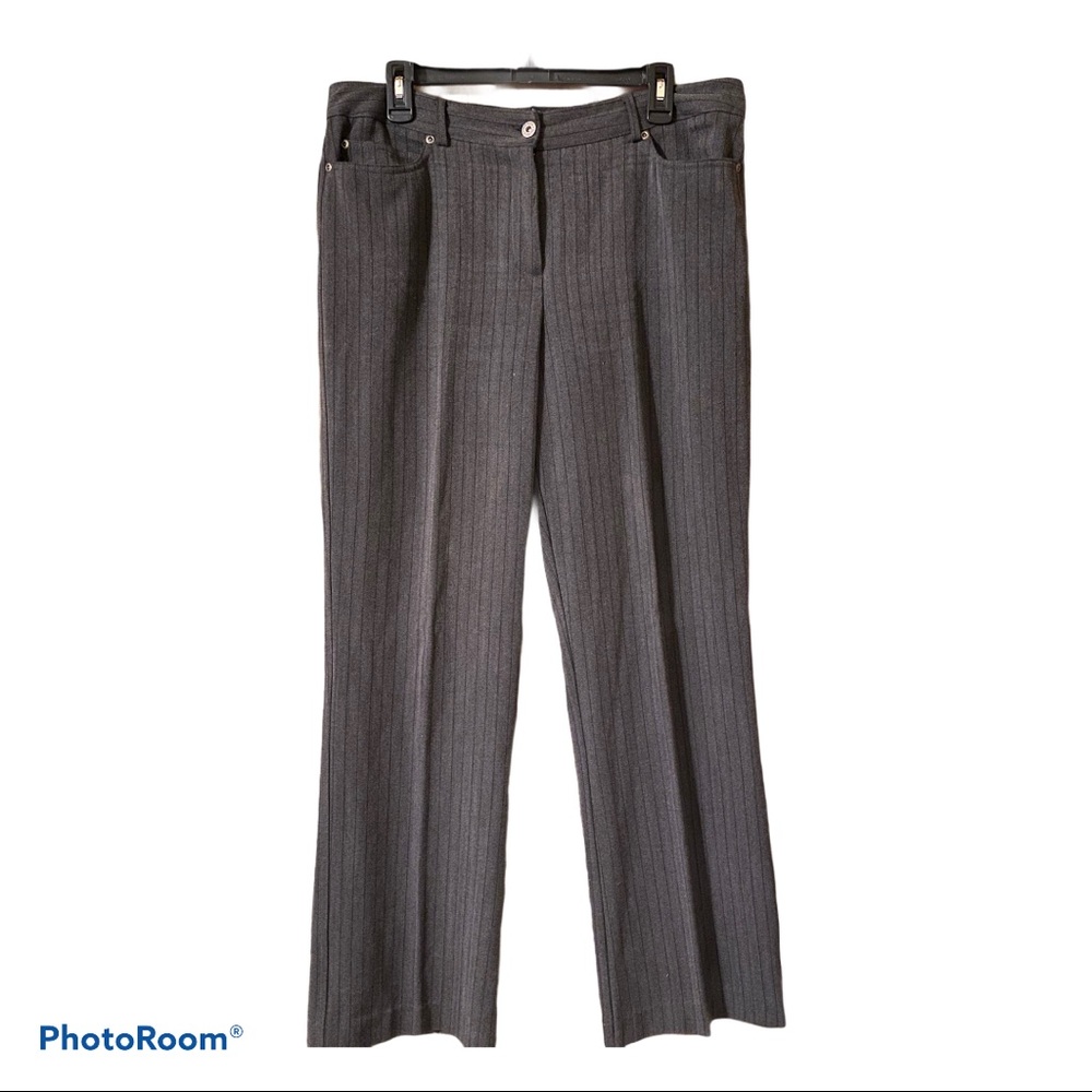 Rafaella Pinstripe Dress Pants